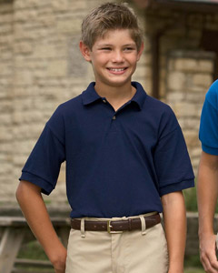 Kids Golf Shirts in Pique